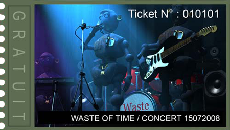 Concert de soutien des robots aux grévistes